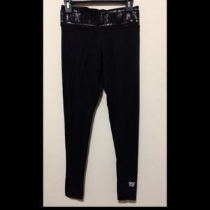 VS Pink Ultimate leggings with black studs